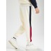 Men Corduroy Character Embroidered Contrast Patchwork Casual Pants
