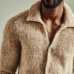 Men's Retro Casual Knitted Lapel Sweater Cardigan MTA2284I2TO